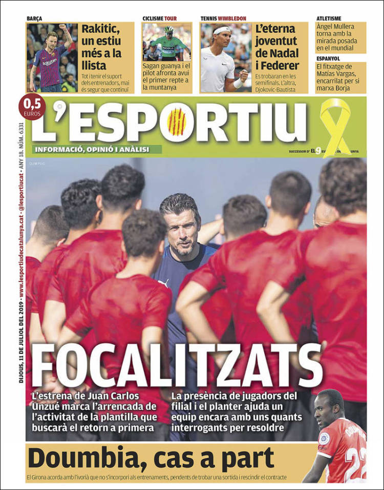 Portada de L'Esportiu : Girona (España)