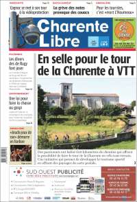 Portada de Charente Libre (Francia)