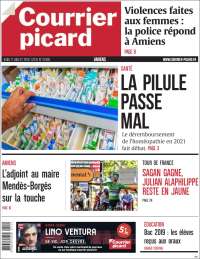 Portada de Courrier Picard (Francia)