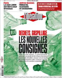 Portada de Libération (France)