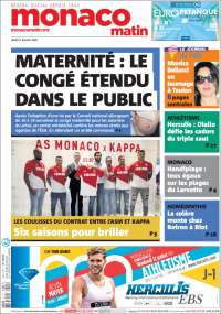 Portada de Nice-Matin (France)