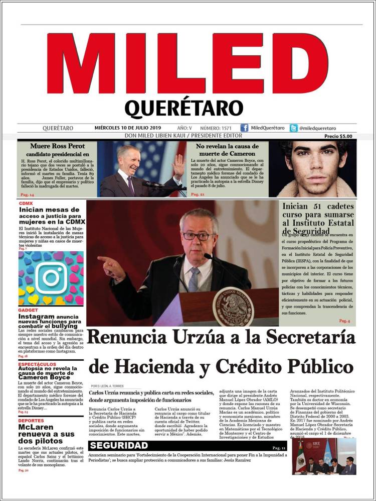 Portada de Miled - Querétaro (Mexico)