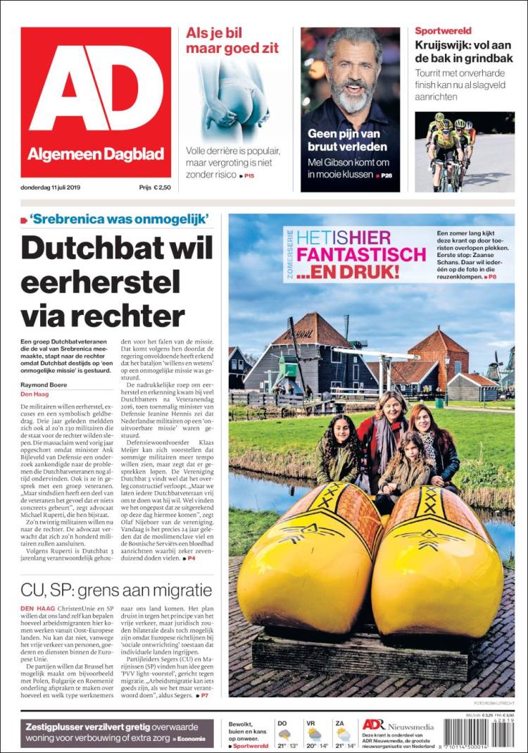 Portada de AD (Pa&iacute;ses Bajos)