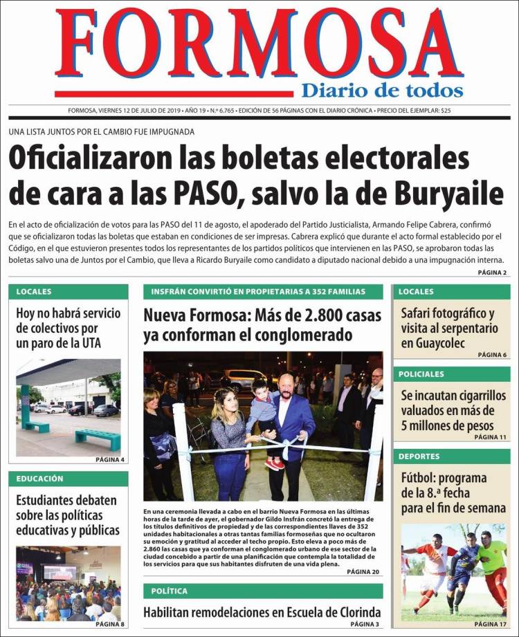 Portada de Formosa (Argentina)