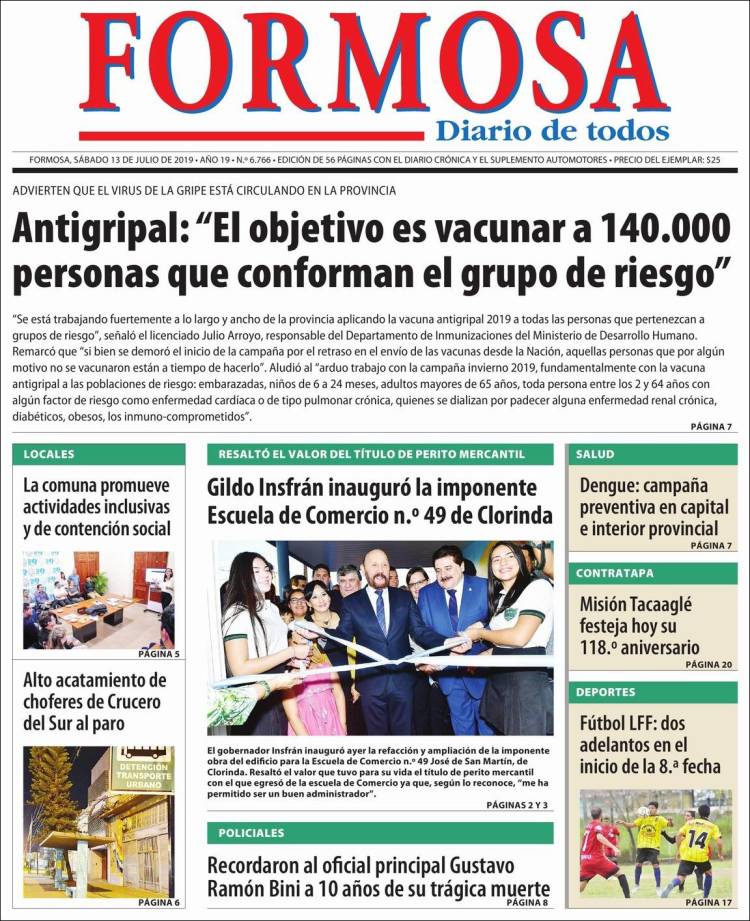 Portada de Formosa (Argentina)