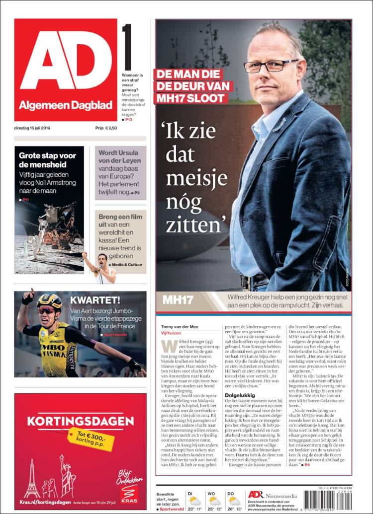 Portada de AD (Pa&iacute;ses Bajos)