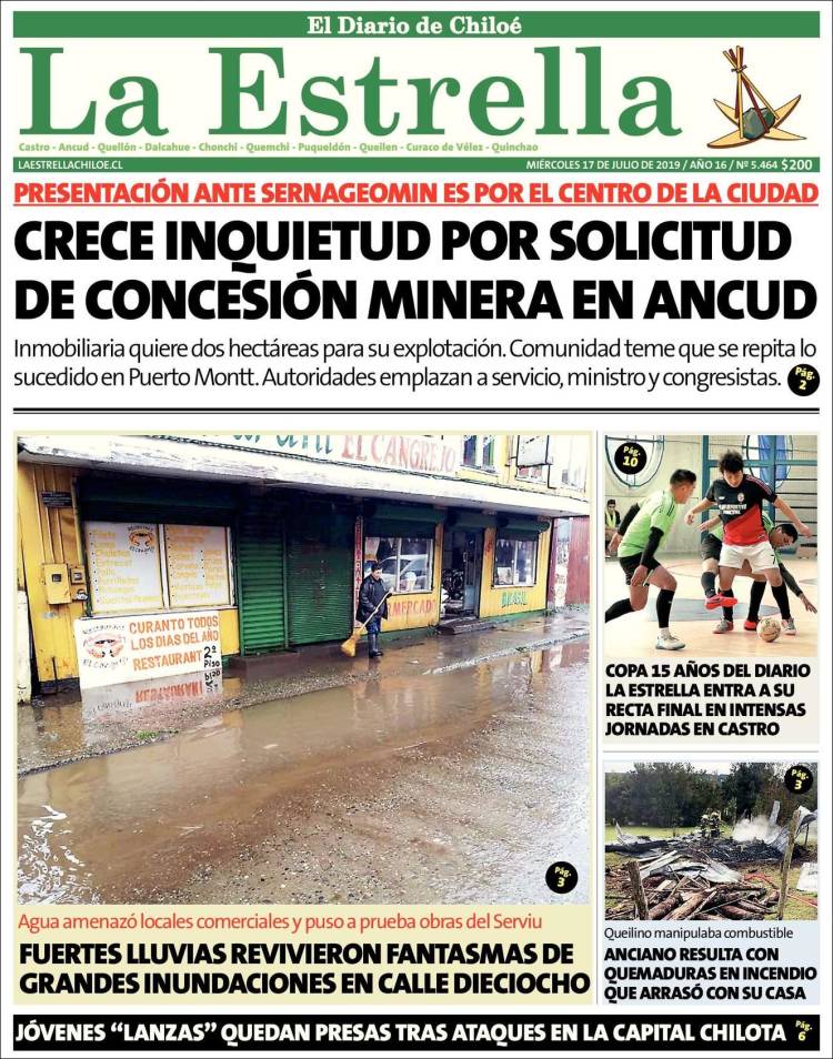 Portada de Estrella de Chiloé (Chile)