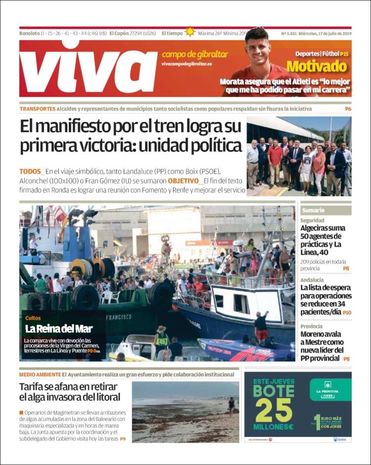 Portada de Viva Campo de Gibraltar (España)