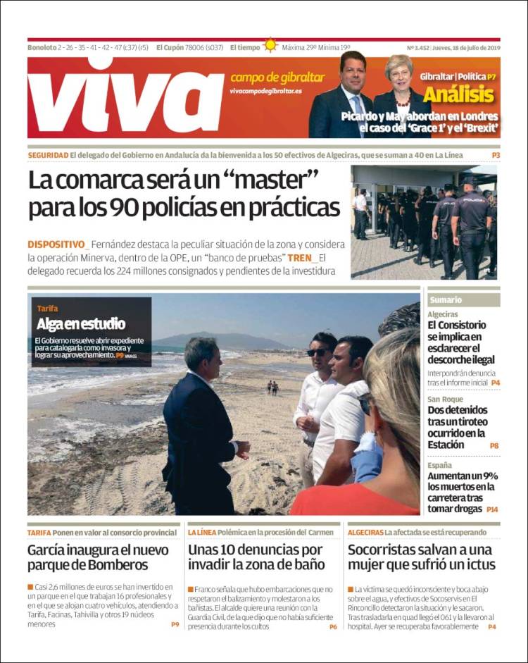 Portada de Viva Campo de Gibraltar (Espa&ntilde;a)