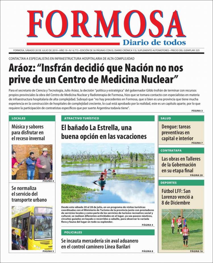 Portada de Formosa (Argentina)