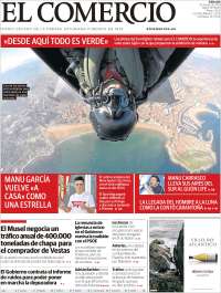 Portada de El Comercio - Gijón (Espa&ntilde;a)