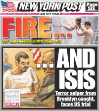 Portada de New York Post (USA)