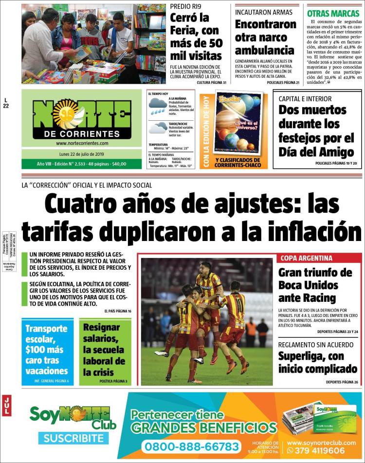 Portada de Norte Corrientes (Argentina)