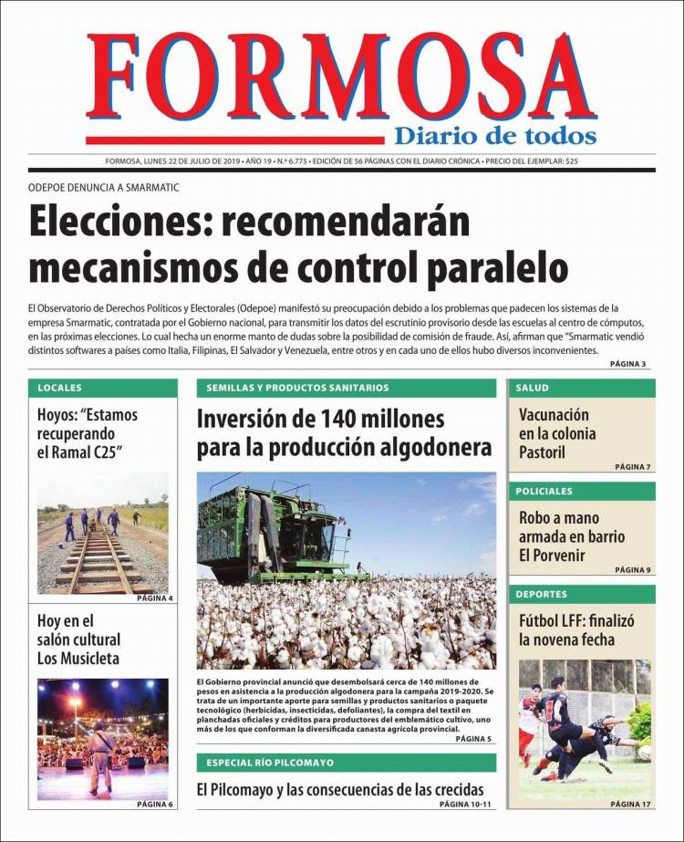 Portada de Formosa (Argentina)