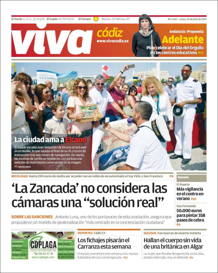 Portada de Información - Cadiz (España)