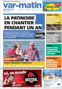 Portada de Nice-Matin (France)