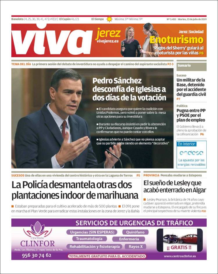 Portada de Viva Jerez (España)