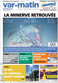 Portada de Nice-Matin (France)