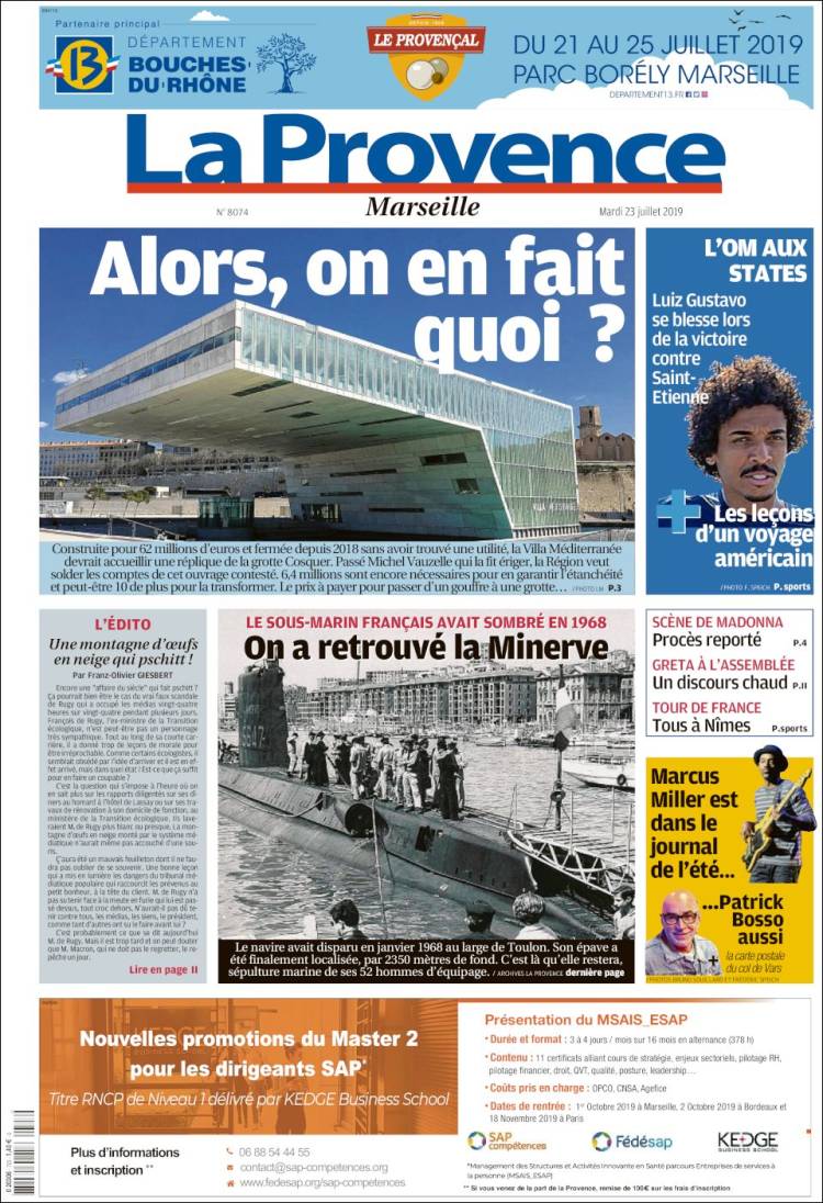 Portada de La Provence (France)