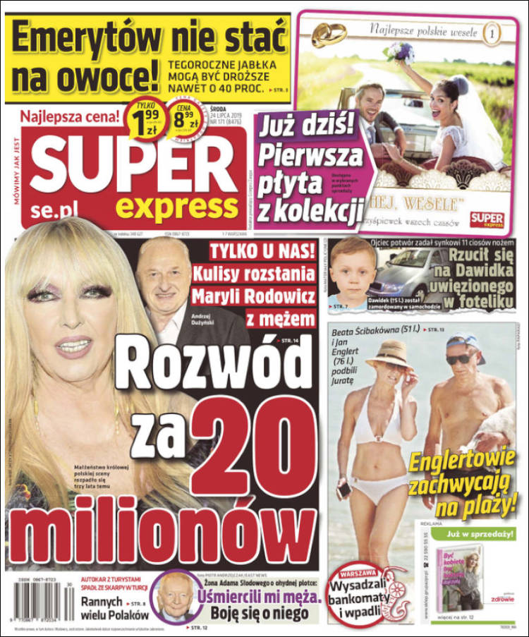 Portada de Super Express (Polonia)