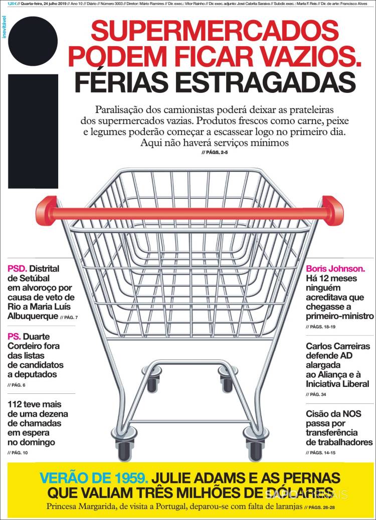 Portada de I - informação (Portugal)