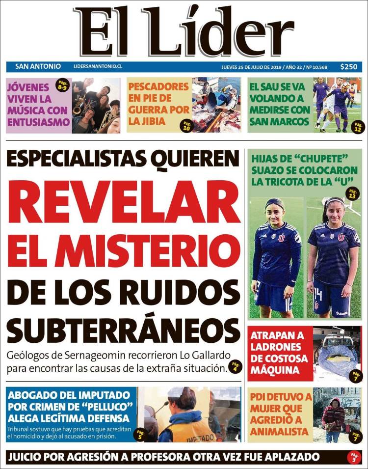 Portada de Lider de San Antonio (Chile)