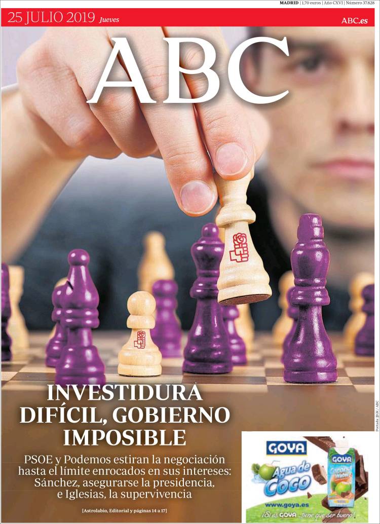 Portada de ABC (Espa&ntilde;a)