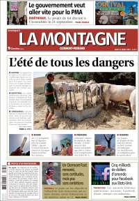 Portada de La Montagne (Francia)
