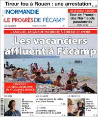 Portada de Progres de Fecamp (Francia)