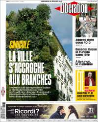 Portada de Libération (Francia)