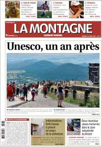 Portada de La Montagne (Francia)