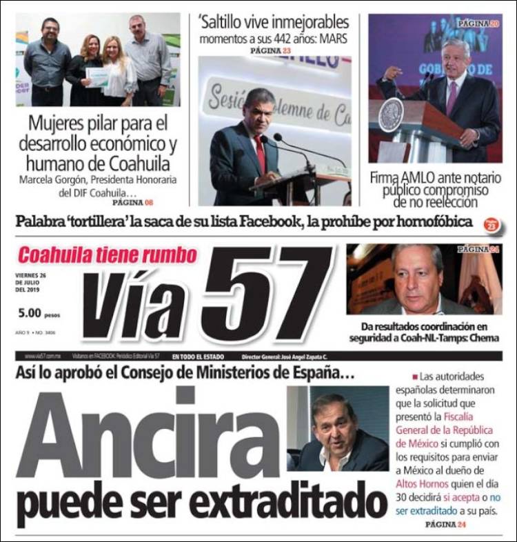 Portada de Via57 (Mexique)