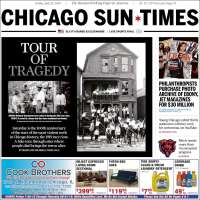 Portada de Chicago Sun-Times (États-Unis)