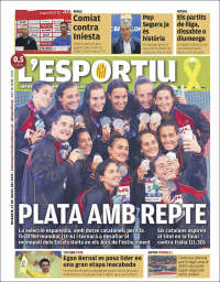 Portada de L'Esportiu (Espagne)