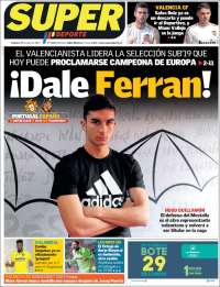Portada de Superdeporte (Espagne)