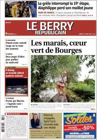 Portada de Berry Republicain (Francia)
