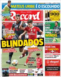 Portada de Record (Portugal)