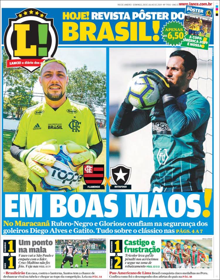 Portada de Lance! (Br&eacute;sil)