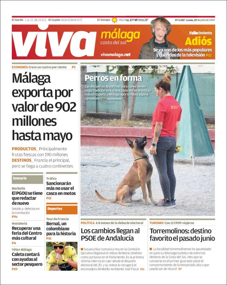 Portada de Viva Málaga (Espa&ntilde;a)