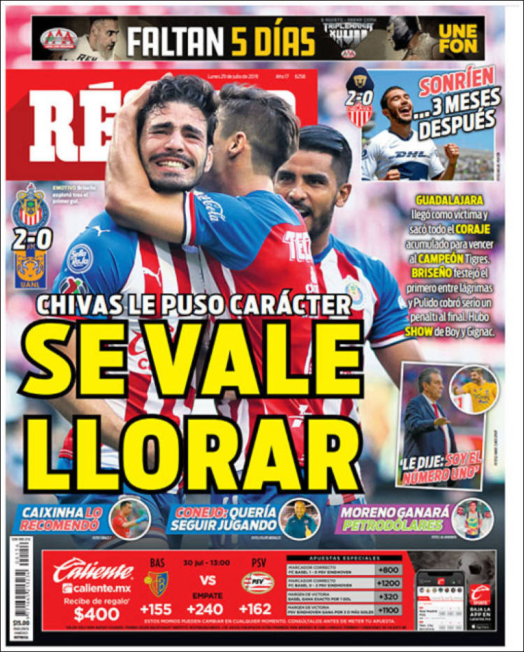 Portada de Record (Mexico)