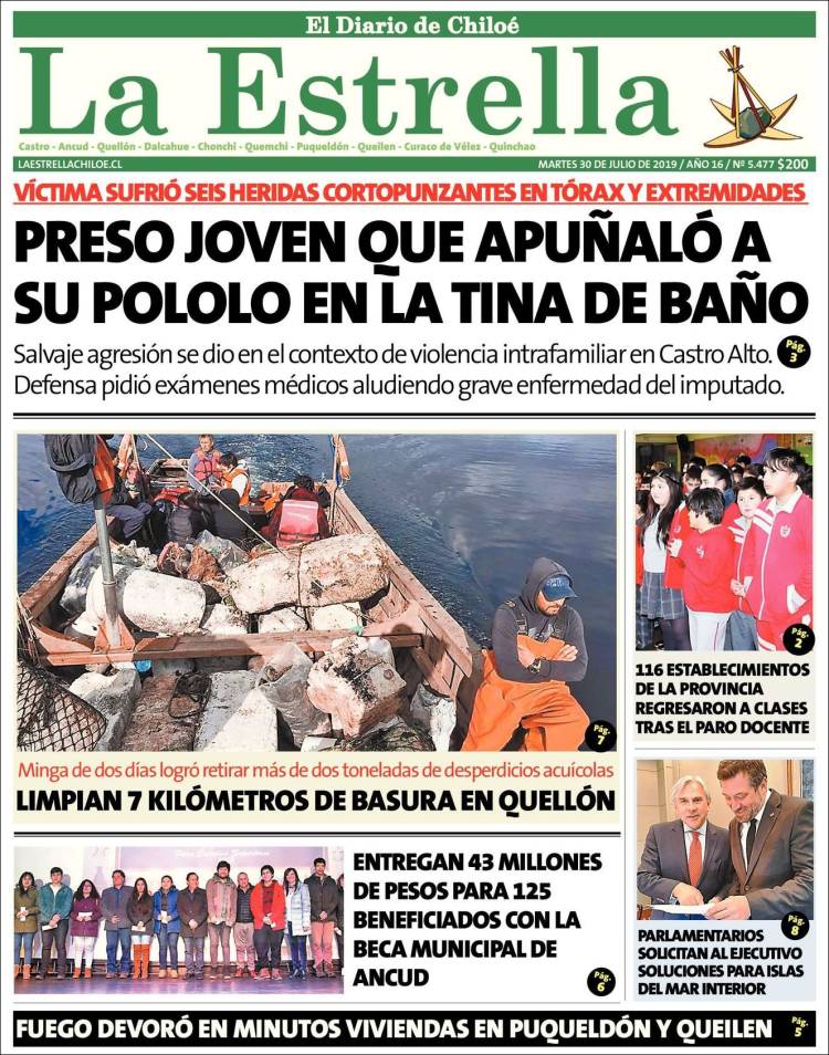 Portada de Estrella de Chiloé (Chile)