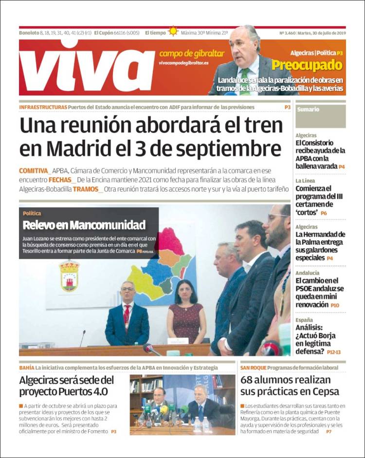 Portada de Viva Campo de Gibraltar (Spain)