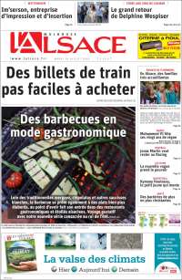 Portada de Journal L'Alsace (France)