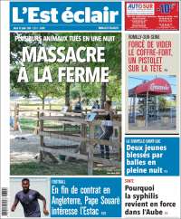 Portada de L'Est Eclair (France)