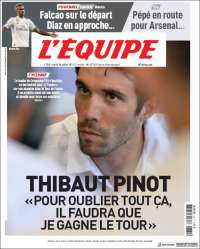 Portada de L'Equipe (France)