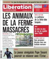 Portada de Libération Champagne (France)