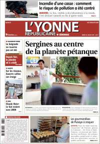 Portada de L'Yonne-Républicaine (France)