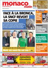 Portada de Nice-Matin (France)