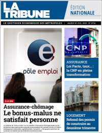 Portada de La Tribune (France)