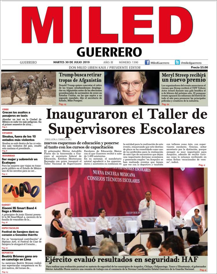 Portada de Miled - Guerrero (Mexico)